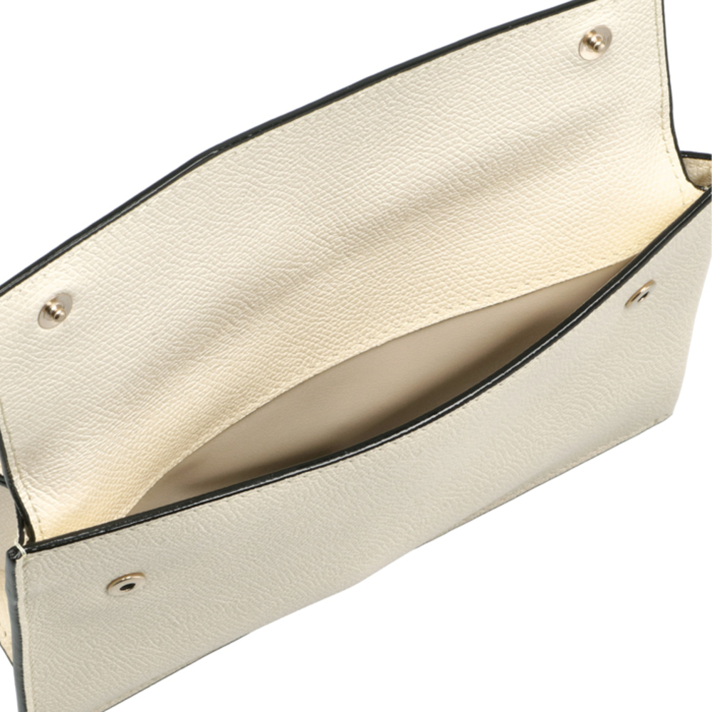 Valextra Pocket Mini Shoulder Bag White - Picture 7 of 9